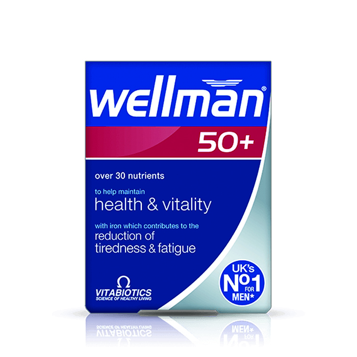 50-ولمن.jpg کپسول مولتی ویتامین ول من +۵۰ سال ویتابیوتیکس 30 عددی - تصویر 1