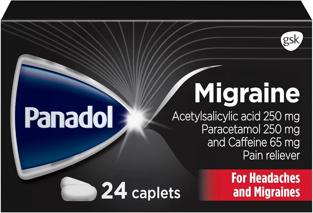 61lx-GjUHwL._AC_UF10001000_QL80_FMwebp_.webp قرص کاهش درد میگرن پانادول 24 عددی - تصویر 1