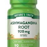 کپسول کاهش اضطراب و کورتیزول آشواگاندا نیچرزتروث 90 عددی