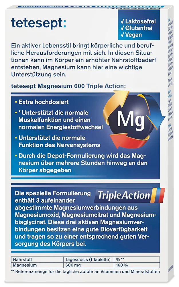 81XRaYupKnL._UF10001000_QL80_FMwebp_.webp قرص منیزیم ۶۰۰ تریپل اکشن تتسپت 30 عددی - تصویر 1
