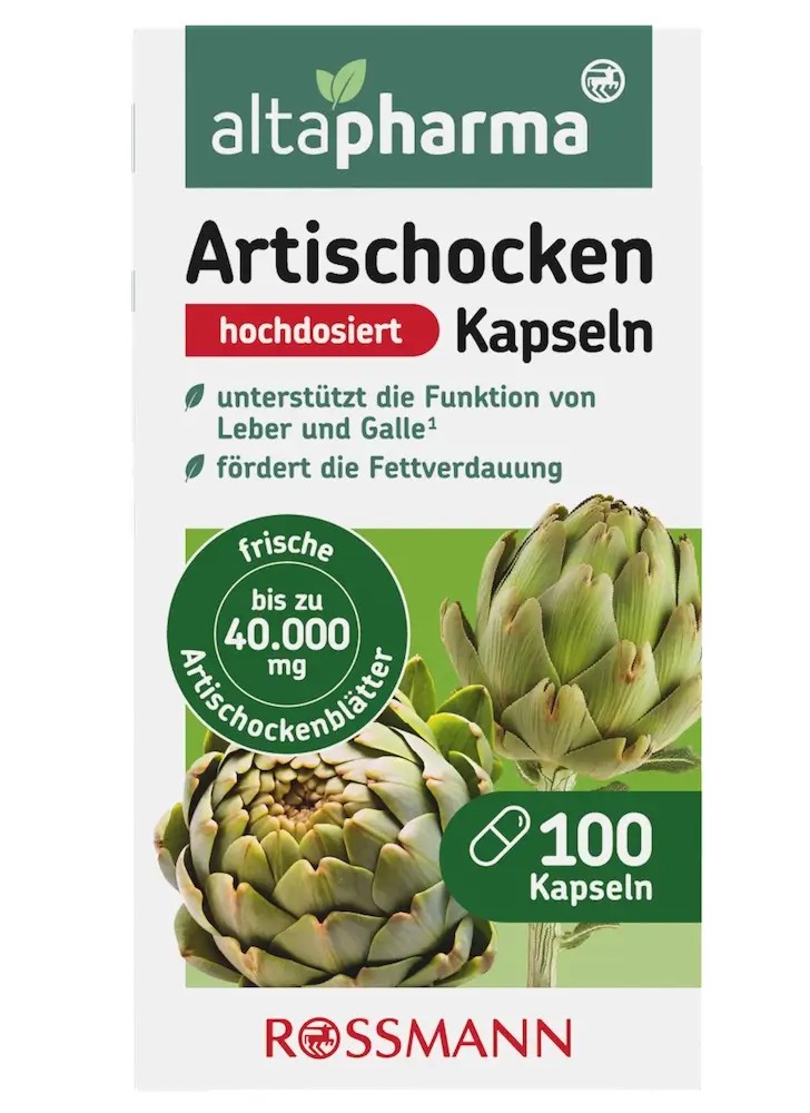 Thuoc-bo-gan-Altapharma-Artischocken-1-1.jpg کپسول تقویت و پاکسازی کبد و صفرا آرتیشو آلتافارما 100 عددی - تصویر 1