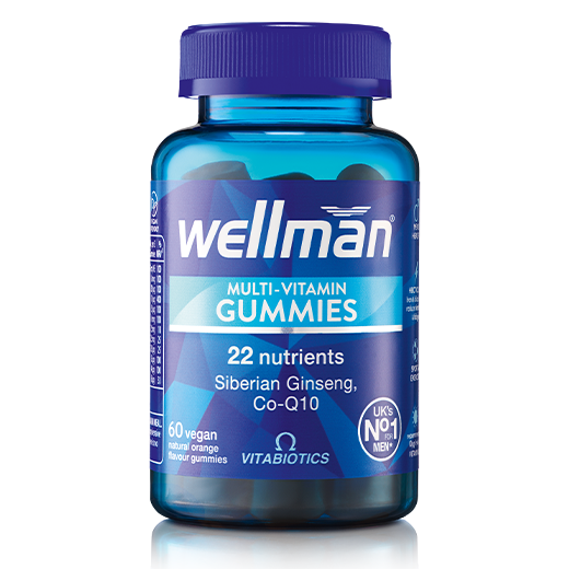 WellmanGummyResized_c890137f-4b61-4d64-9203-20b210c01e8a.png پاستیل مولتی ویتامین ول من اورجینال ویتابیوتیکس 60 عددی - تصویر 1
