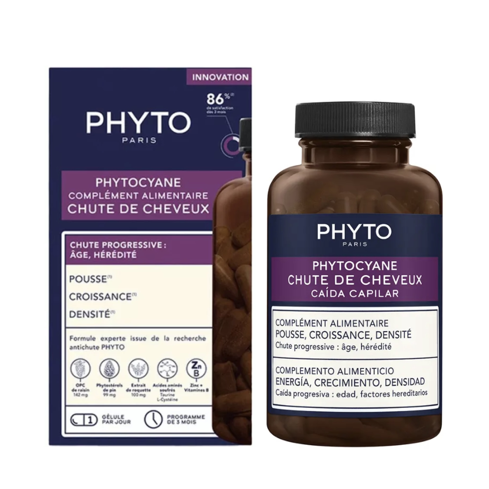 phyto-phytocyane-hair-loss-84-caps_2__67334.1729788904-1.jpg کپسول ضدریزش مزمن و ارثی فیتوسیان فیتو 84 عددی(فرانسه) - تصویر 1