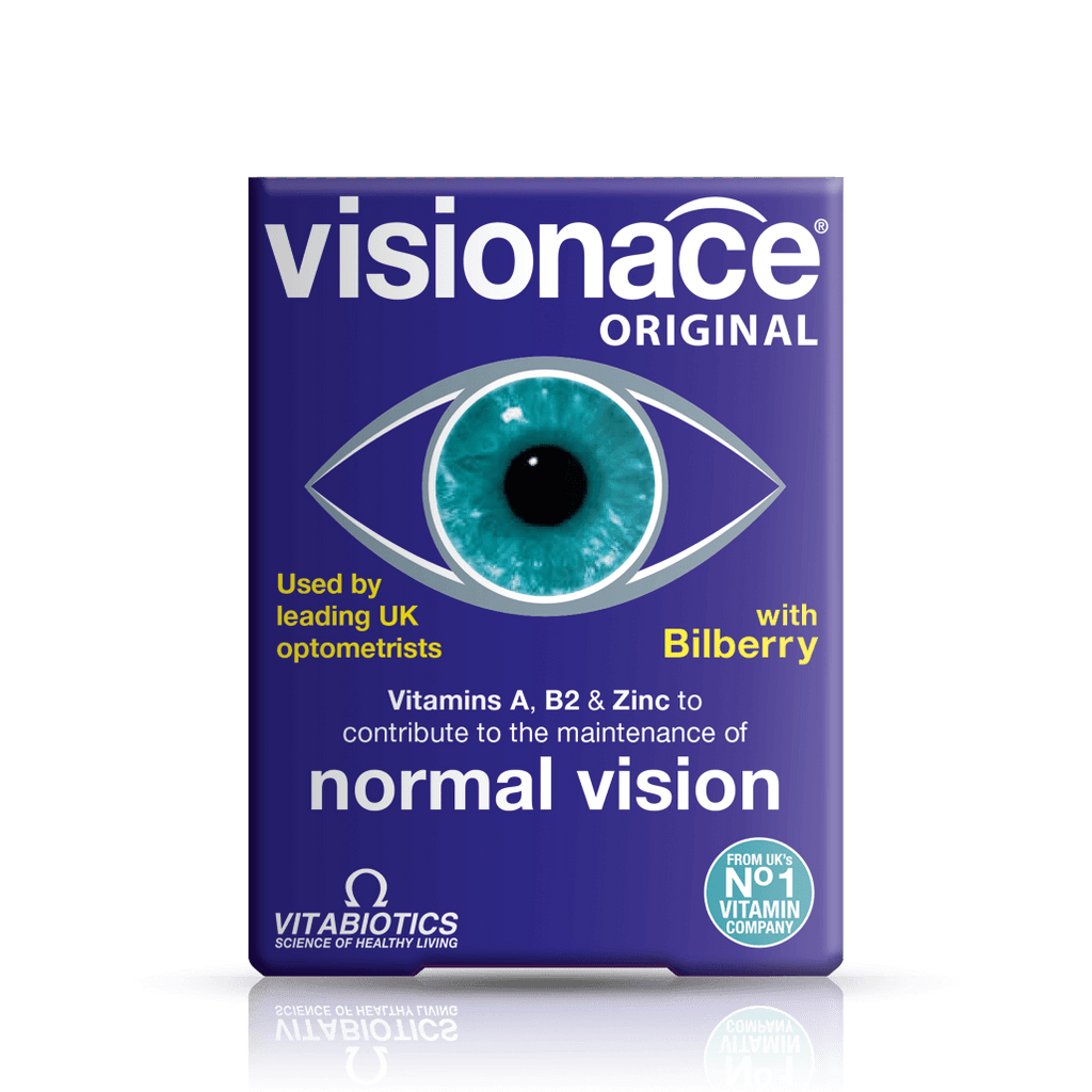 visionace_original_front_CTVIS030T2WL2ER.png قرص تقویت چشم و بینایی ویژنیس اورجینال ویتابیوتیکس 30 عددی - تصویر 1